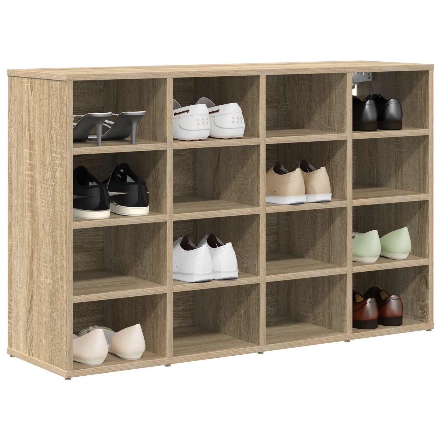 Scarpiera Vidaxx rovere Sonoma 103 x 30 x 67 cm in derivati del legno