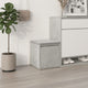 Vidaxl storage box with drawer 40.5x40x40 cm processed wood concrete price
