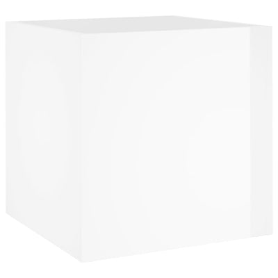 Vidaxl Fiorter Big 40x40x40 cm Bianco di legno trasformato in legno