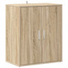 Vidaxl schoenenkast 60x35x70 cm bewerkt hout sonoma eikenkleurig