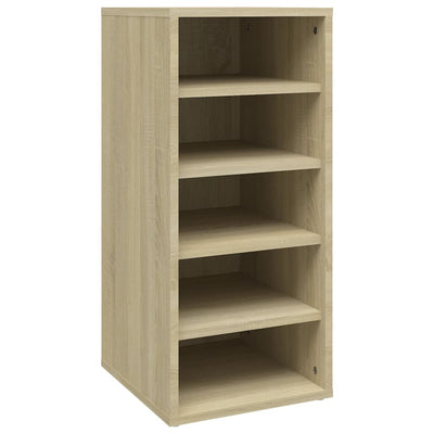 Vidaxl Cabinet da scarpe 31.5x35x70 cm Colore in legno in legno Sonoma