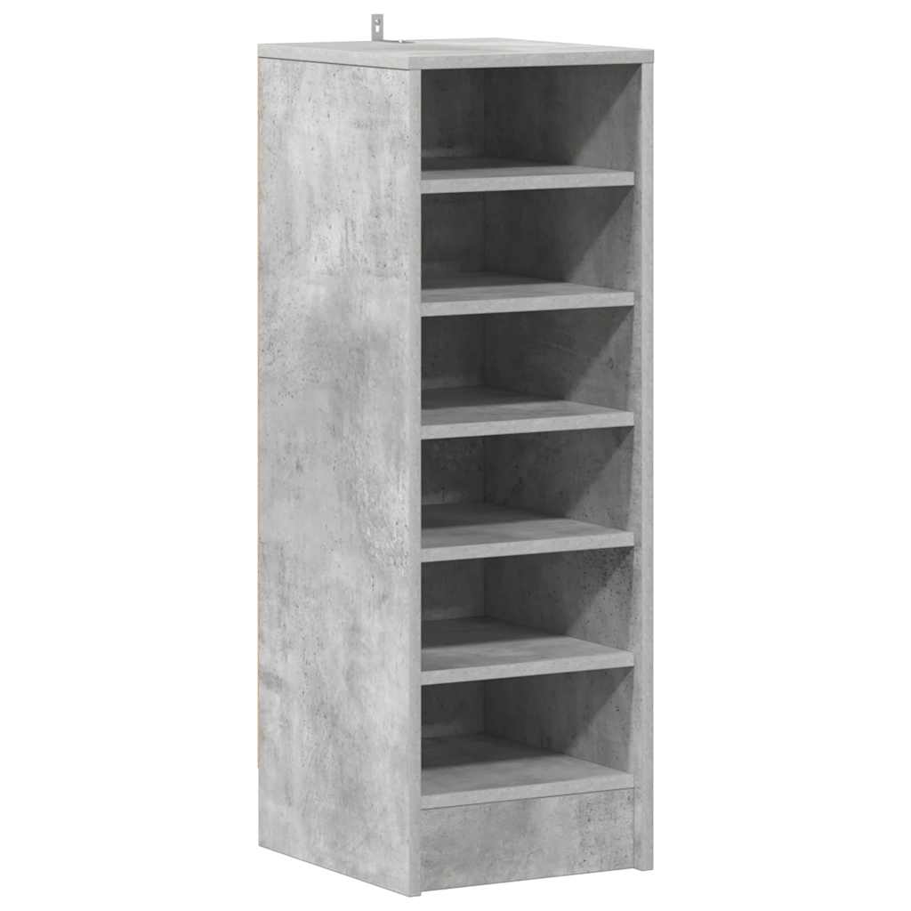 Gabinete de zapatos Vidaxl 31.5x35x90 cm Precio de concreto de madera procesada