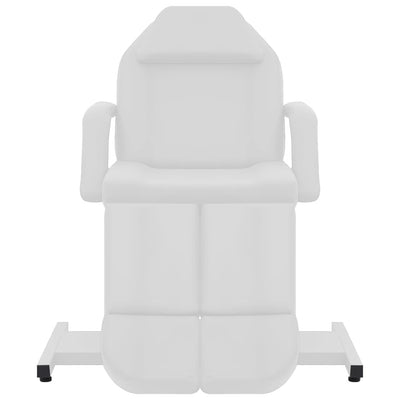 VidaXL Behandelstoel 180x62x78 cm kunstleer wit