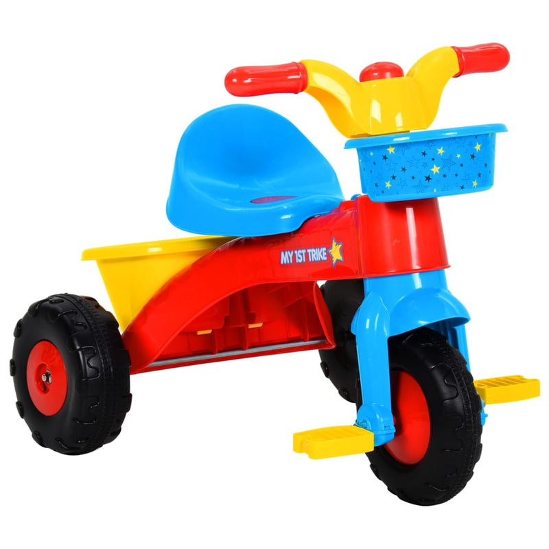Vidaxl Tricycle para niños con múltiples calas