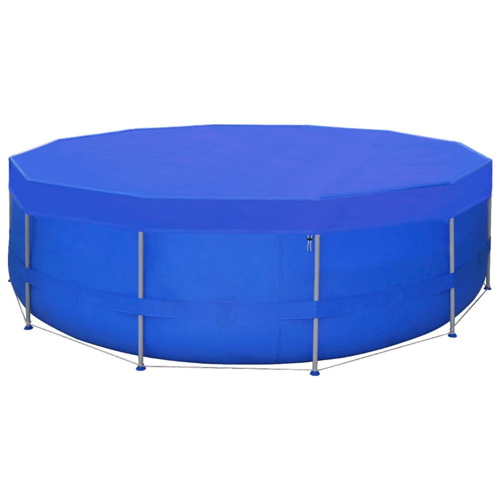Vidaxl piscina copri 2 mp rotondi 90 g m² 540 cm PE