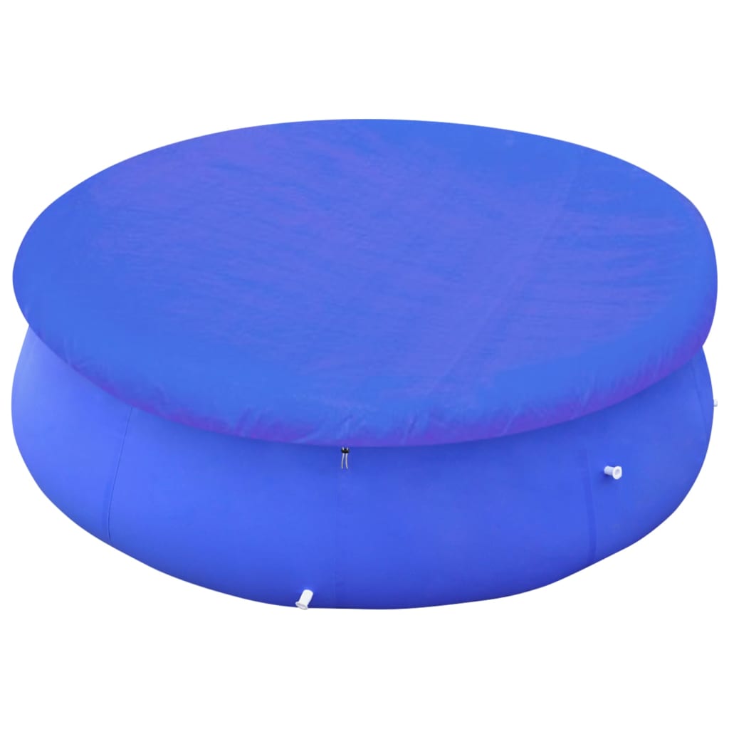 Vidaxl piscina copri 2 mp rotondi 90 g m² 540 cm PE