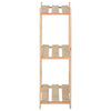 Vidaxl Storage Rack a 3 strati 60x28.5x90 cm pino solido