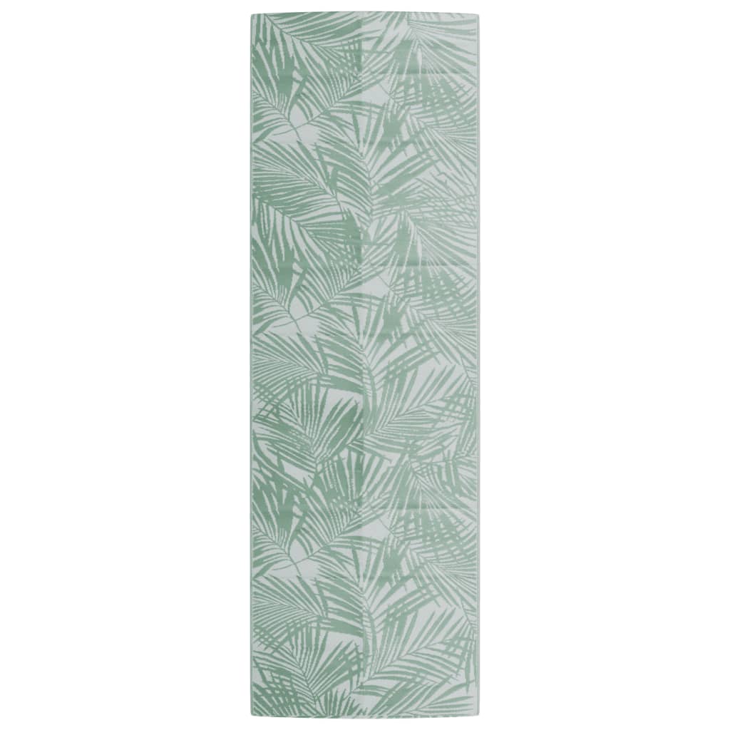 Vidaxl buitenkleed arakil 80x250 cm polypropeen groen