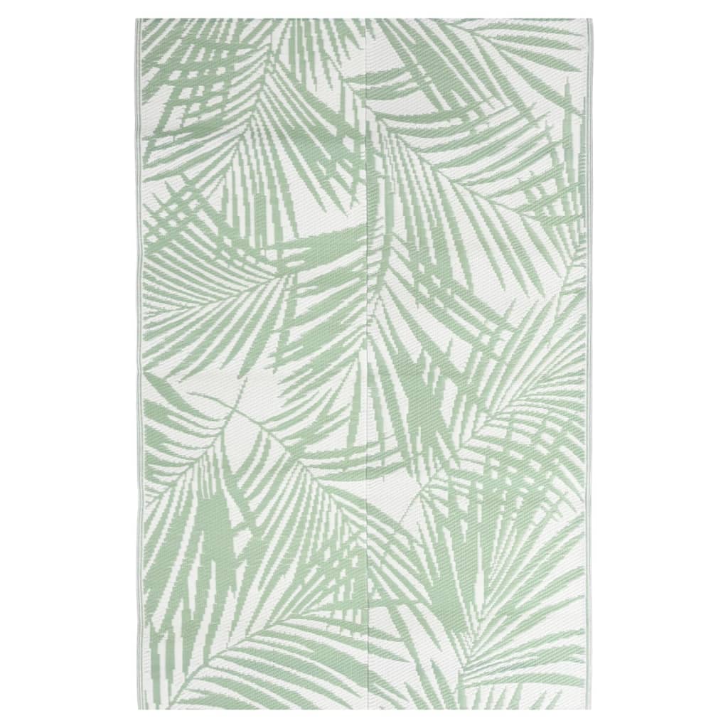 VIDAXL ESTERNO RAGGIO 120X180 CM POLIPROPENE GREEN