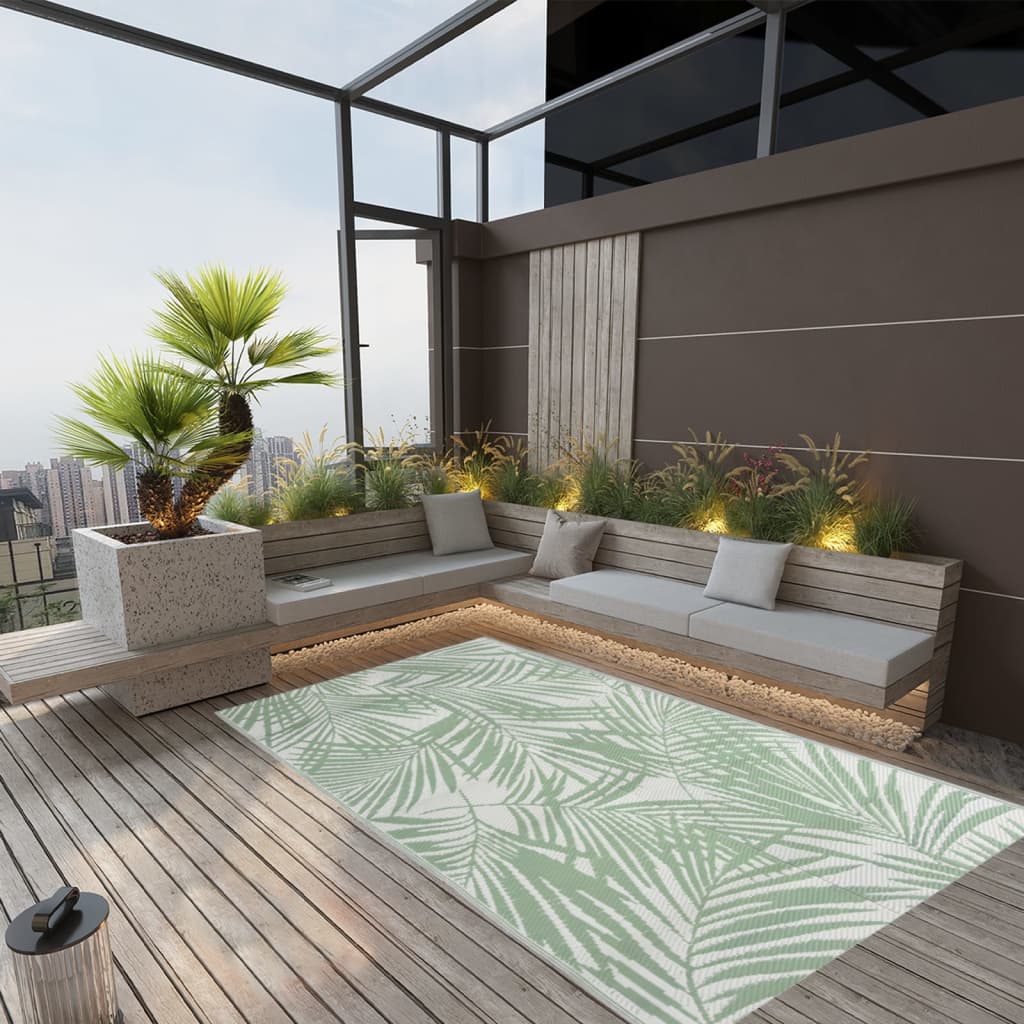 VIDAXL ESTERNO RAGGIO 120X180 CM POLIPROPENE GREEN