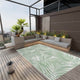 Vidaxl outside rug 140x200 cm polypropene green
