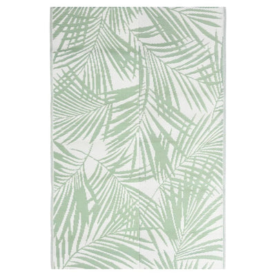 Vidaxl fuori tappeto 190x290 cm in polipropene verde