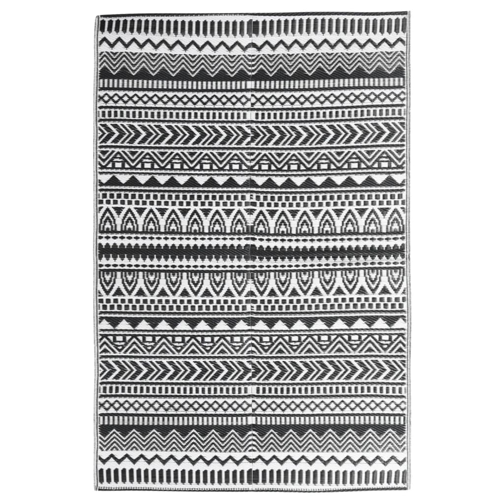 VIDAXL ESTERNO TAGNO 160x230 cm Polypropene nero