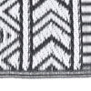 Vidaxl Outside Rug 190x290 cm Polypropene Black
