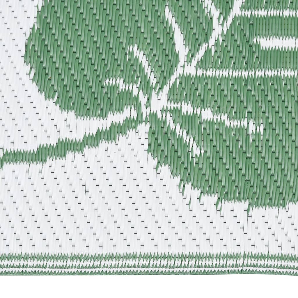Vidaxl buitenkleed arakil 120x180 cm polypropeen groen