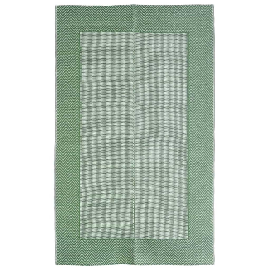 Vidaxl buitenkleed arakil 160x230 cm polypropeen groen