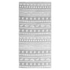 VIDAXL ESTERNO RAGGIO 80X150 cm Polypropene Grigio