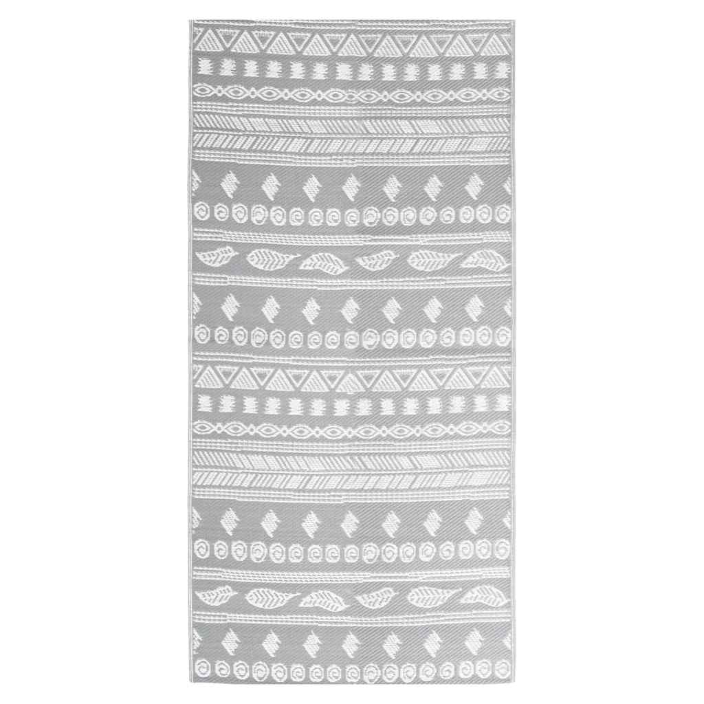 VIDAXL ESTERNO RAGGIO 80X150 cm Polypropene Grigio