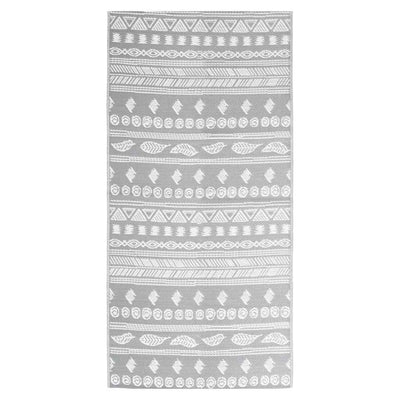 VIDAXL ESTERNO RAGGIO 80X150 cm Polypropene Grigio