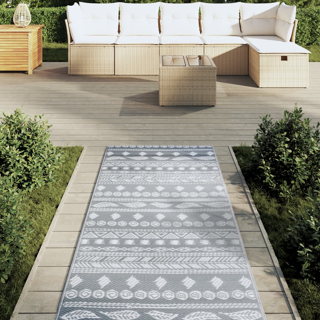 VIDAXL ESTERNO RAGGIO 80X250 cm Polypropene Grey