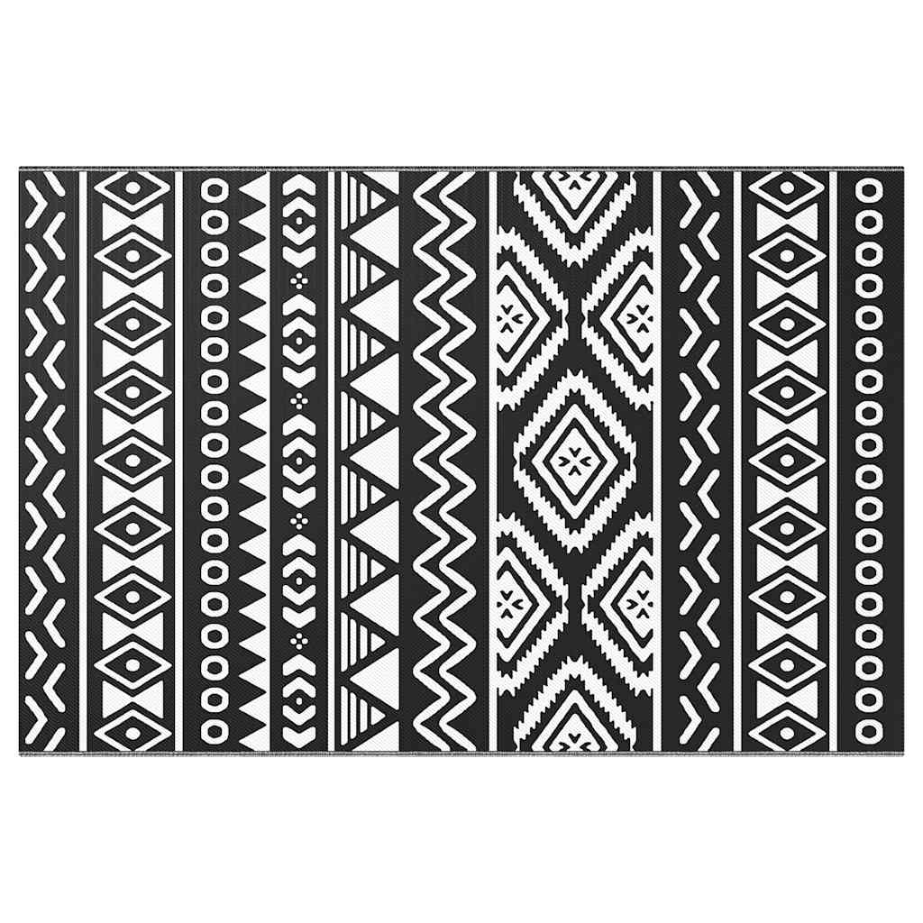 VIDAXL ESTERNO RAGO 120X180 CM POLYPROPENE NERO