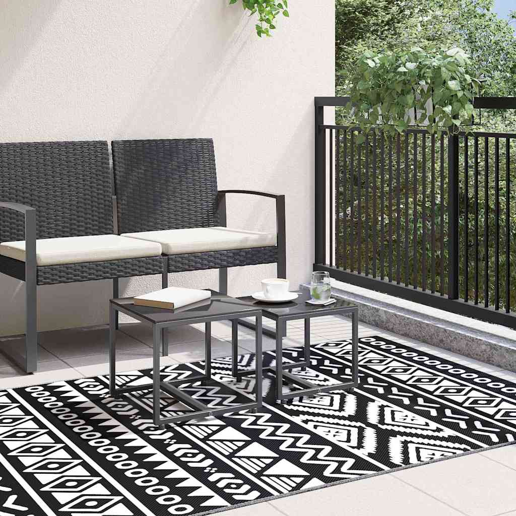 VIDAXL ESTERNO RAGO 120X180 CM POLYPROPENE NERO