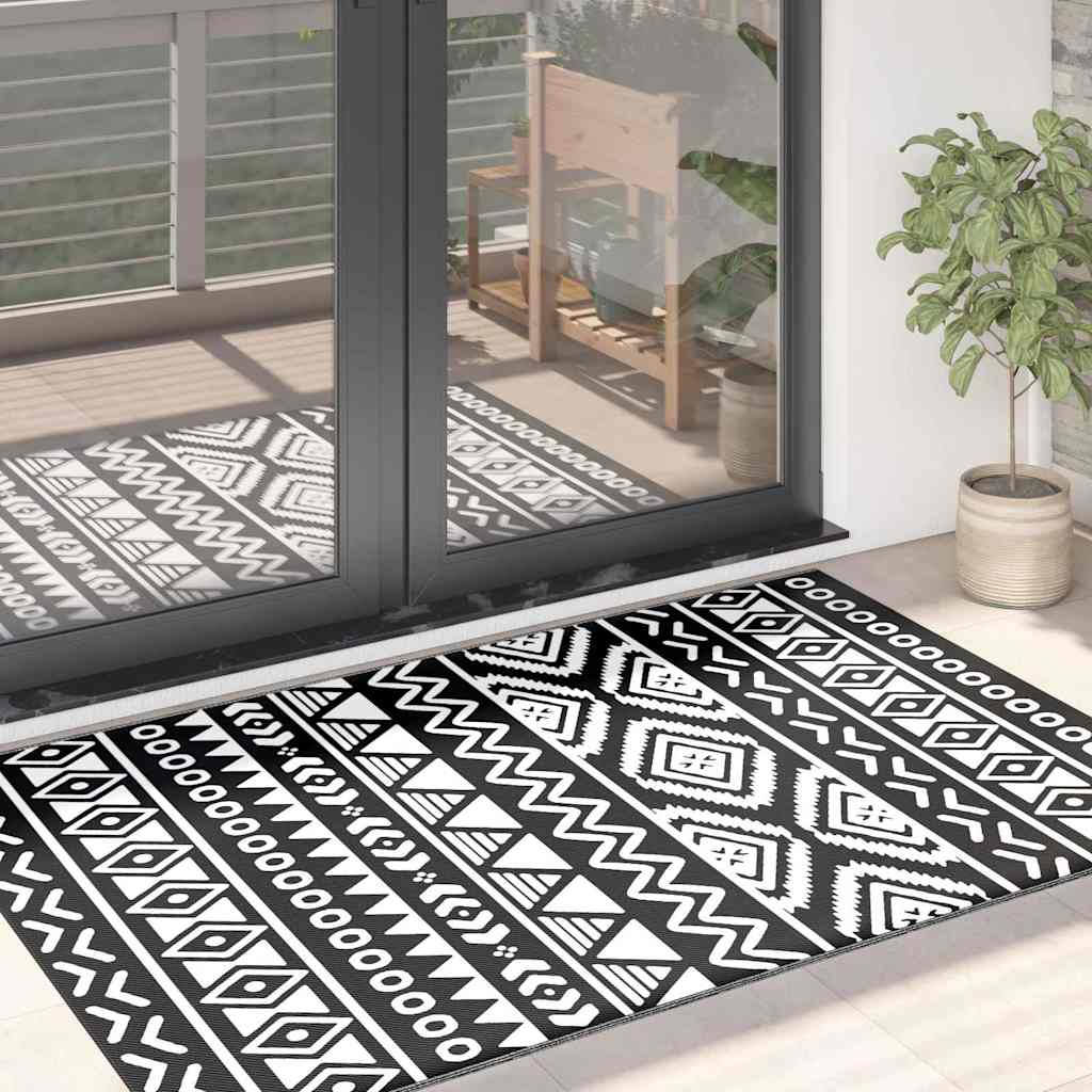 VIDAXL ESTERNO RAGO 120X180 CM POLYPROPENE NERO