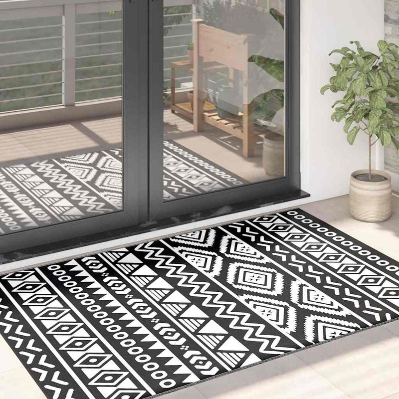 VIDAXL ESTERNO RAGO 120X180 CM POLYPROPENE NERO