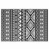 Vidaxl Outside Rug 160x230 cm Polypropene Negro