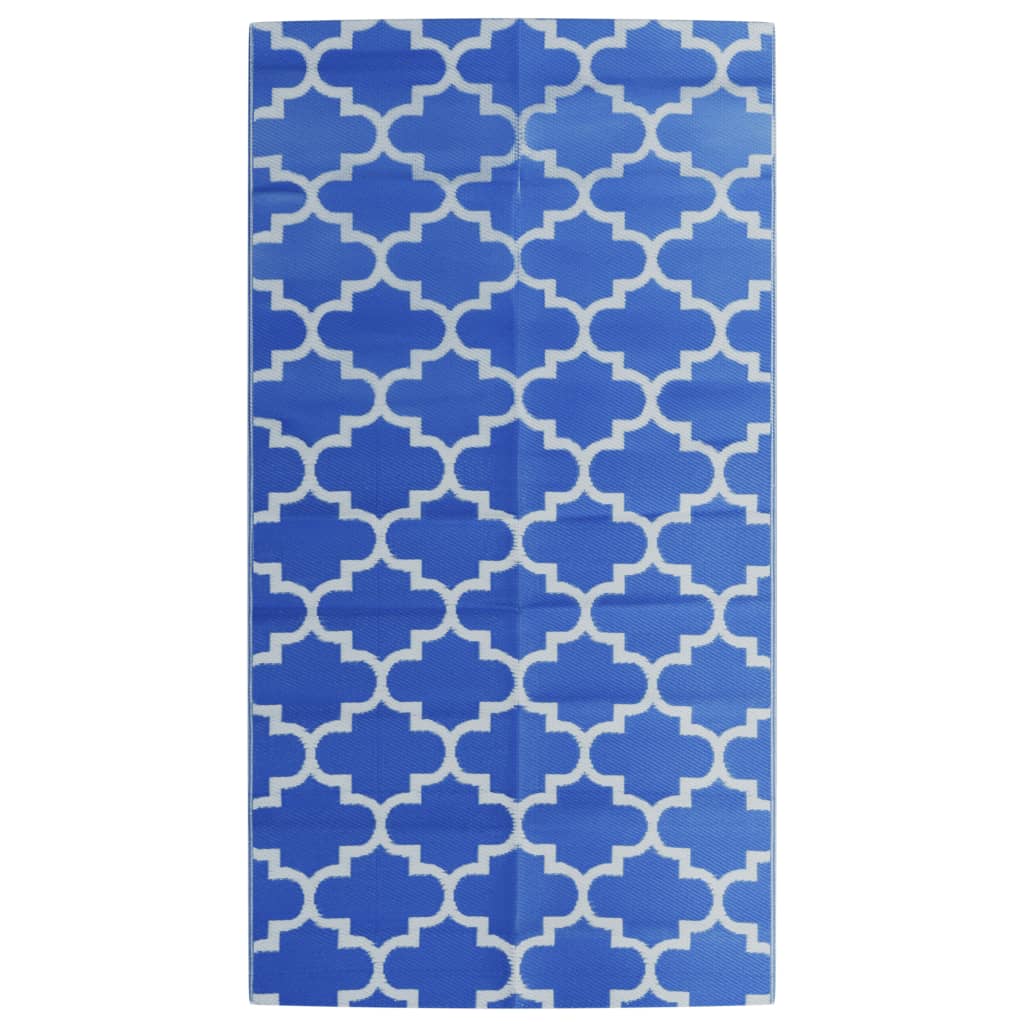 VIDAXL ESTERNO RAGGIO 80X150 cm Polypropene Blue