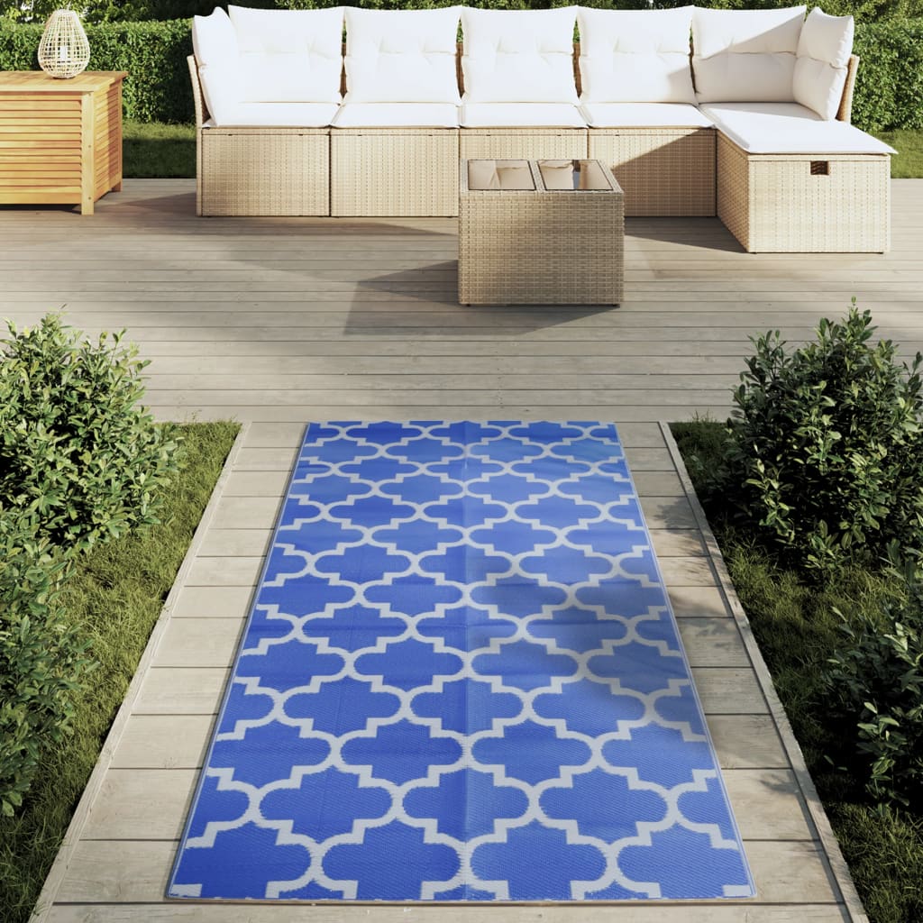 VIDAXL ESTERNO RAGGIO 80X150 cm Polypropene Blue