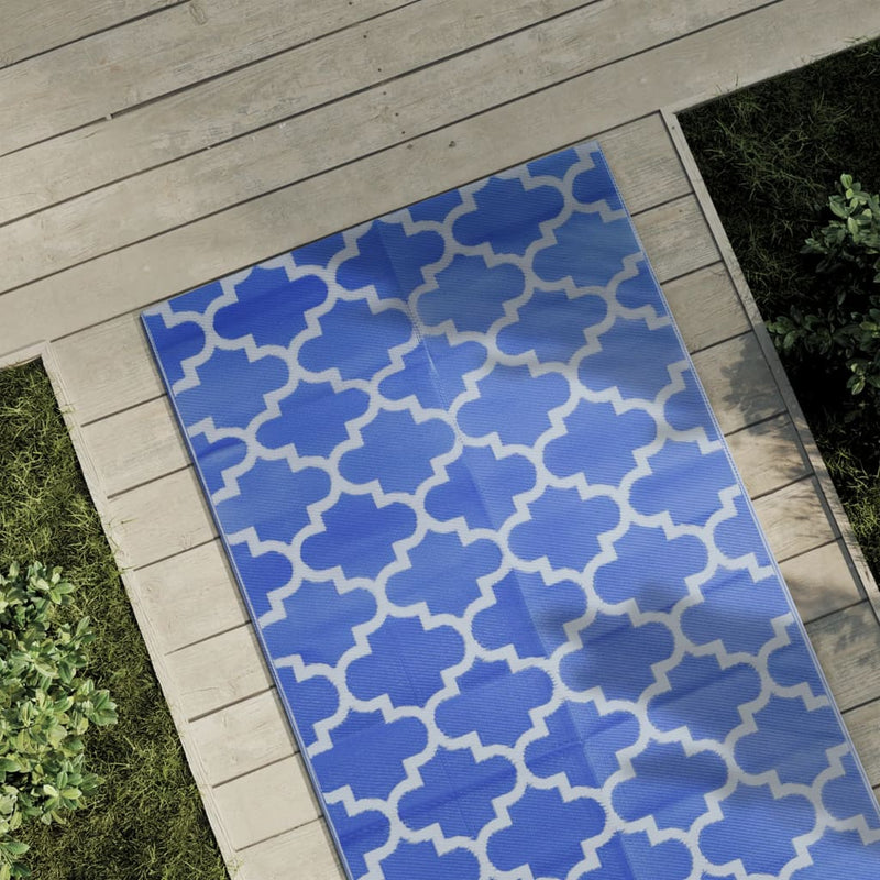 VIDAXL ESTERNO RAGGIO 80X150 cm Polypropene Blue
