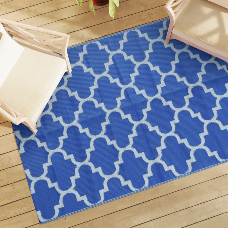 VIDAXL ESTERNO RAGO 140X200 CM Polypropene Blue