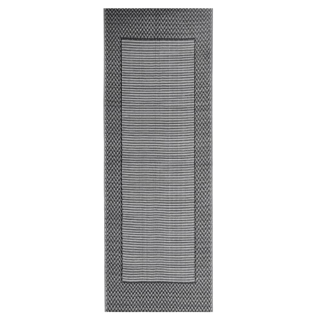 VIDAXL ESTERNO RAGGIO 80X150 cm Polypropene Nero
