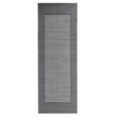 VIDAXL ESTERNO RAGGIO 80X150 cm Polypropene Nero