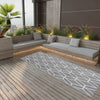 VIDAXL ESTERNO RAGGIO 80X250 cm Polypropene Grey