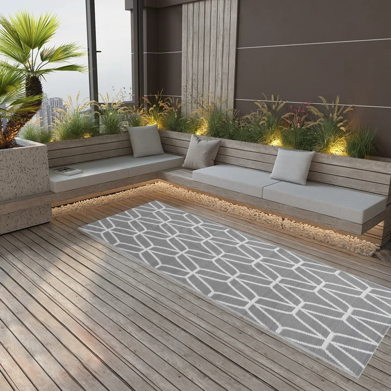 VIDAXL ESTERNO RAGGIO 80X250 cm Polypropene Grey