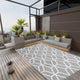 Vidaxl Outside Rug 140x200 cm Polypropene Gray