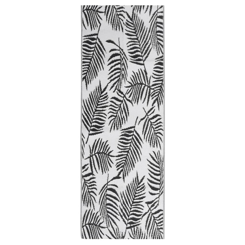 VIDAXL ESTERNO RAGGIO 80X250 CM Polypropene Nero