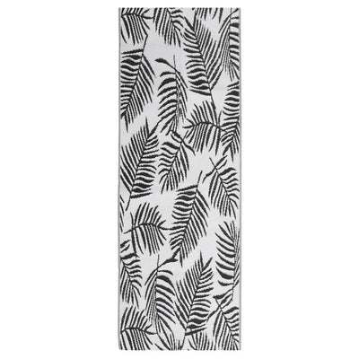 VIDAXL ESTERNO RAGGIO 80X250 CM Polypropene Nero