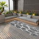 Vidaxl outside rug 80x250 cm polypropene black