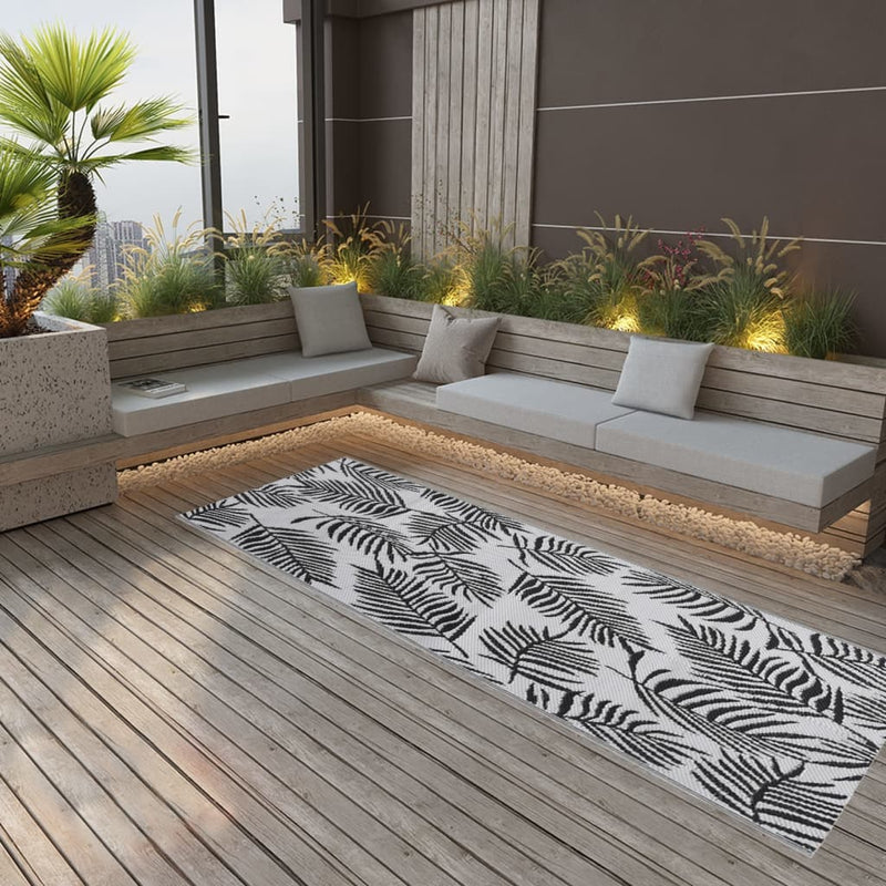 VIDAXL ESTERNO RAGGIO 80X250 CM Polypropene Nero