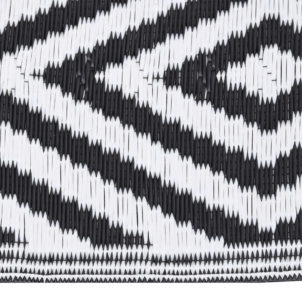 VIDAXL ESTERNO RAGGIO 80X250 CM Polypropene Nero