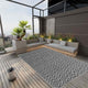 VidaXL outside rug 140x200 cm polypropene black