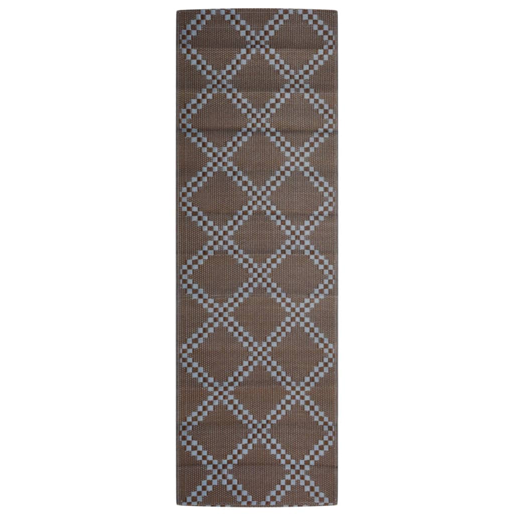 VIDAXL ESTERNO RAGGIO 80X250 CM Polypropene Brown
