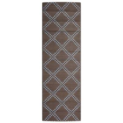 VIDAXL ESTERNO RAGGIO 80X250 CM Polypropene Brown