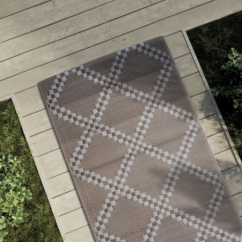 VIDAXL ESTERNO RAGGIO 80X250 CM Polypropene Brown