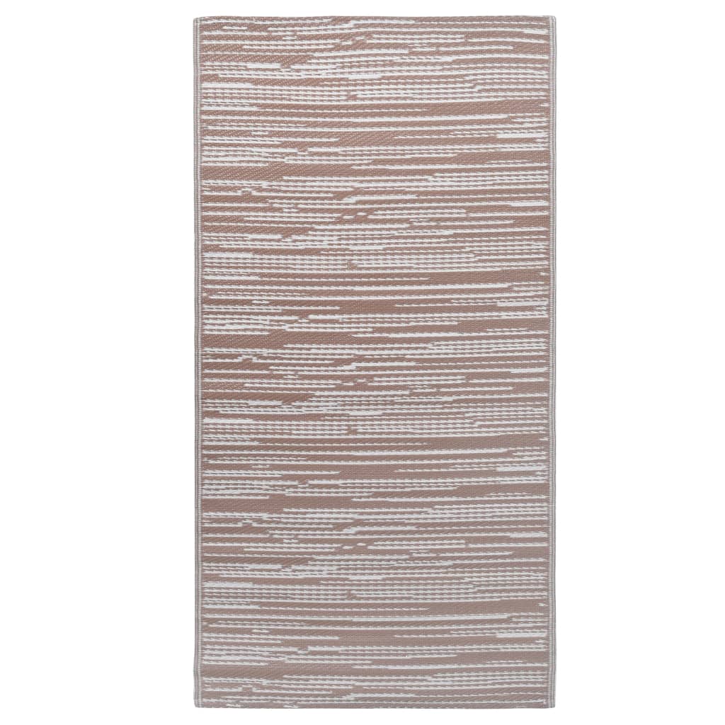 Vidaxl Eut esterno Tappeto 140x200 cm Polypropene Taupe