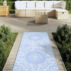 VIDAXL ESTERNO RAGGIO 80X250 CM Polypropene Baby Blue