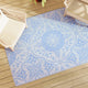 Vidaxl outside rug 140x200 cm polyproppene baby blue